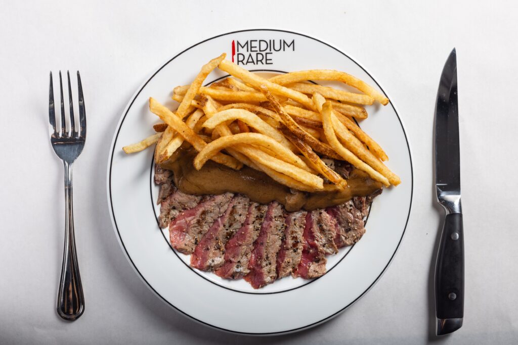 Medium Rare Steak