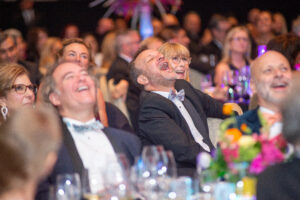 Crowd reacting to Kevin Howard MBE Speech BAFTX Gala (Photo by Jacob Power)