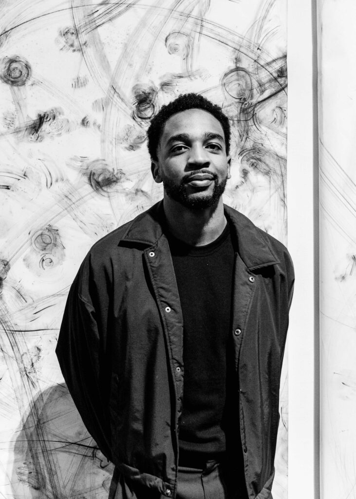 Co-founder of Nostalgia & Noise Ra Kazadi. (Photo by Ethan Rios)