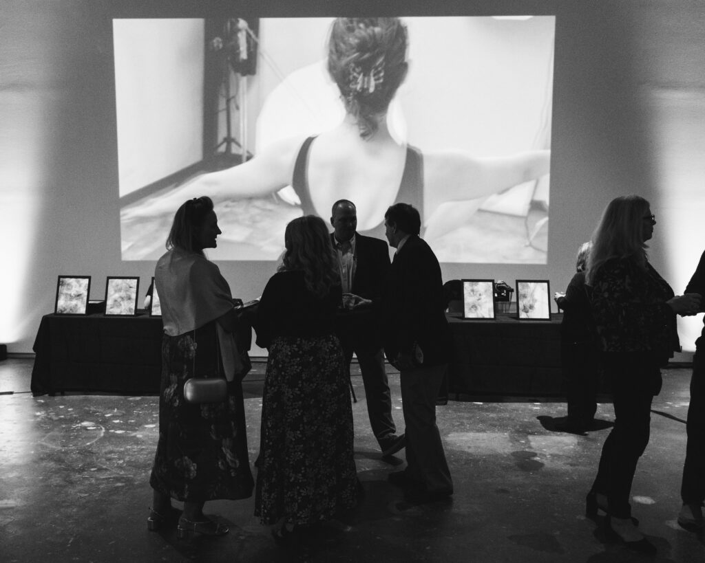 A VIP cocktail hour took place before the Pegasus Contemporary Ballet performance. (Photo by Malcolm Herod)