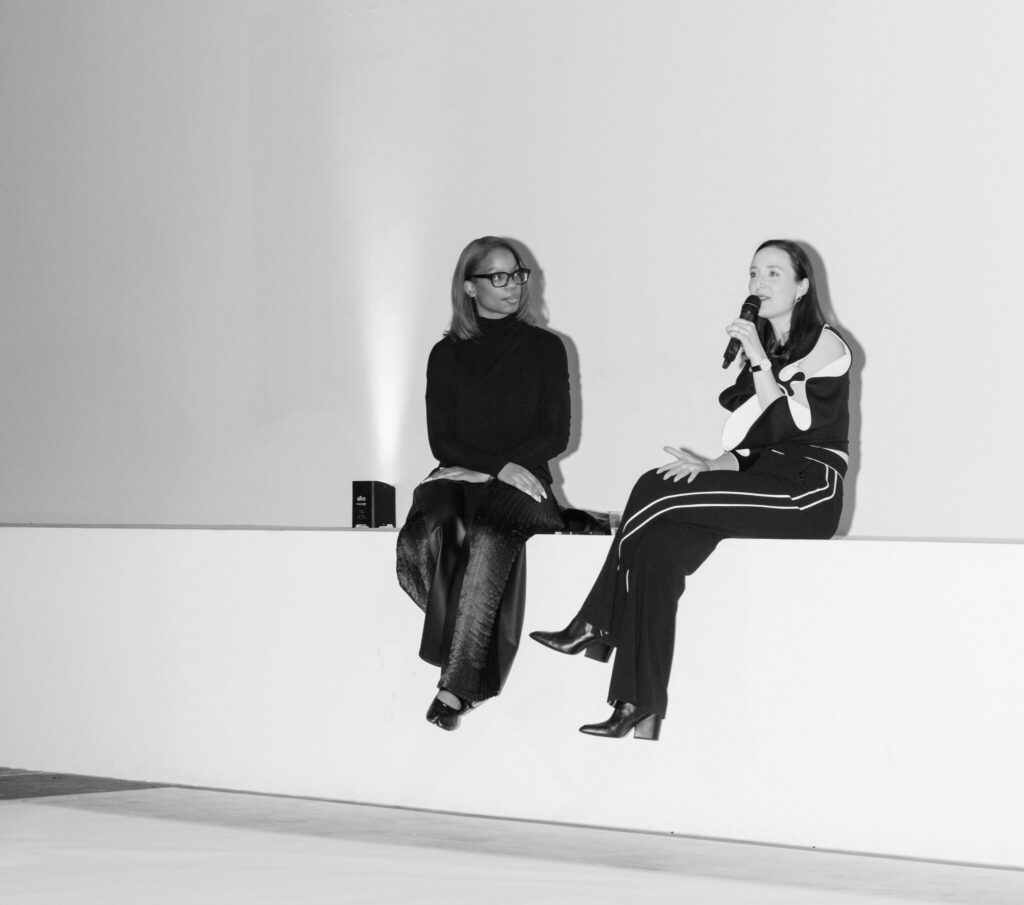 PCB founder Diana Crowder did a Q&A during the VIP cocktail hour. (Photo by Malcolm Herod)