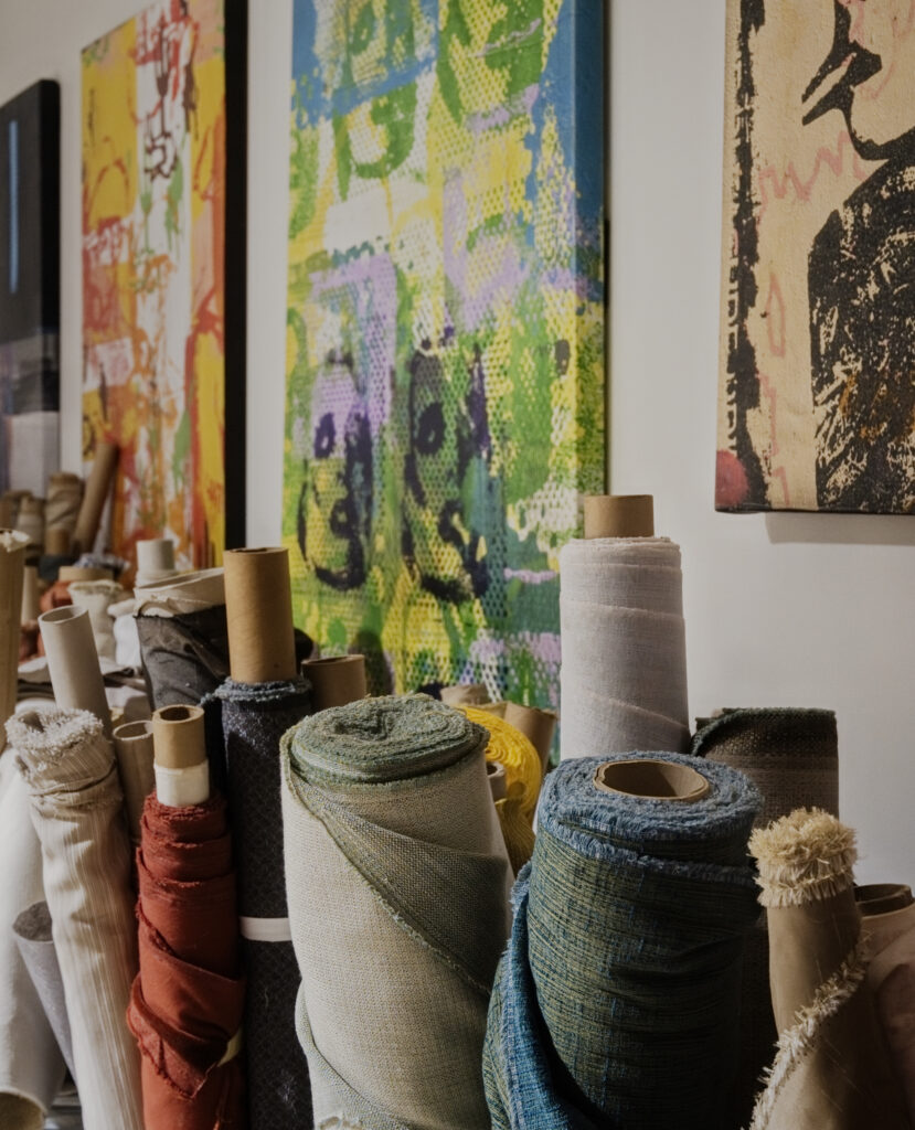 Magpies & Peacocks is a Houston-founded sustainable nonprofit devoted to upcycling fashion. (Photo by Jack Thompson)