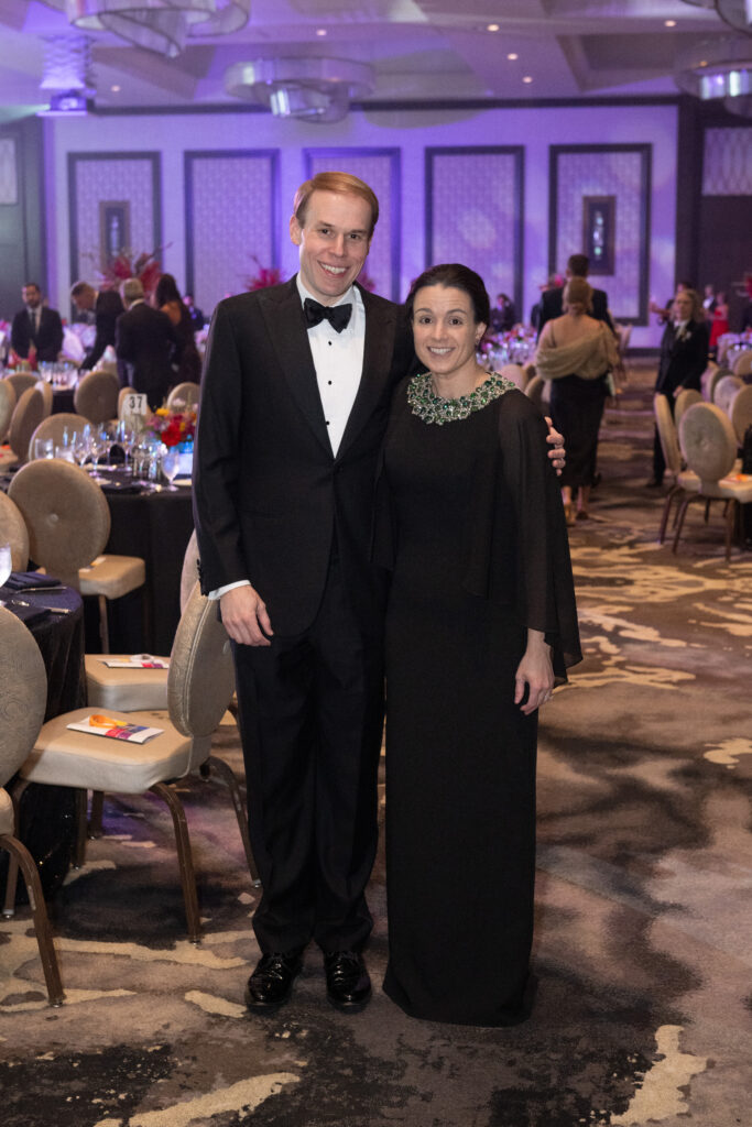 Daniel Dunay & Kristina Kazarian at the British American Foundation of Texas gala (Photo by Wilson Parish)