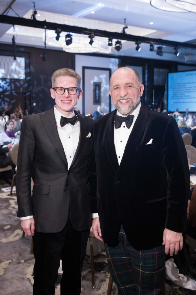 Daniel Irion and Kirk Kveton at Citizens for Animal Protection 'Celebrity Paws Gala' (Photo by Daniel Ortiz)
