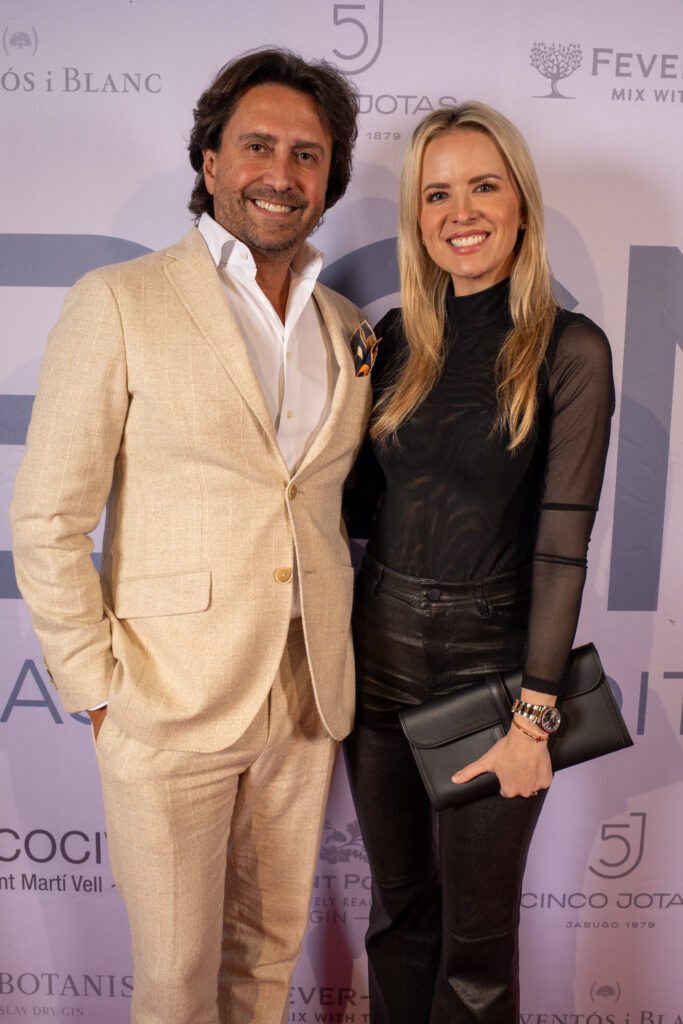 Dany Daniel & Lauren Wren at BCN Taste & Tradition's celebration of 10 years and a Michelin star