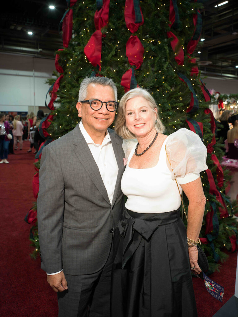 David Ruiz, Ann Graham at the Houston Ballet Nutcracker Market Preview Party