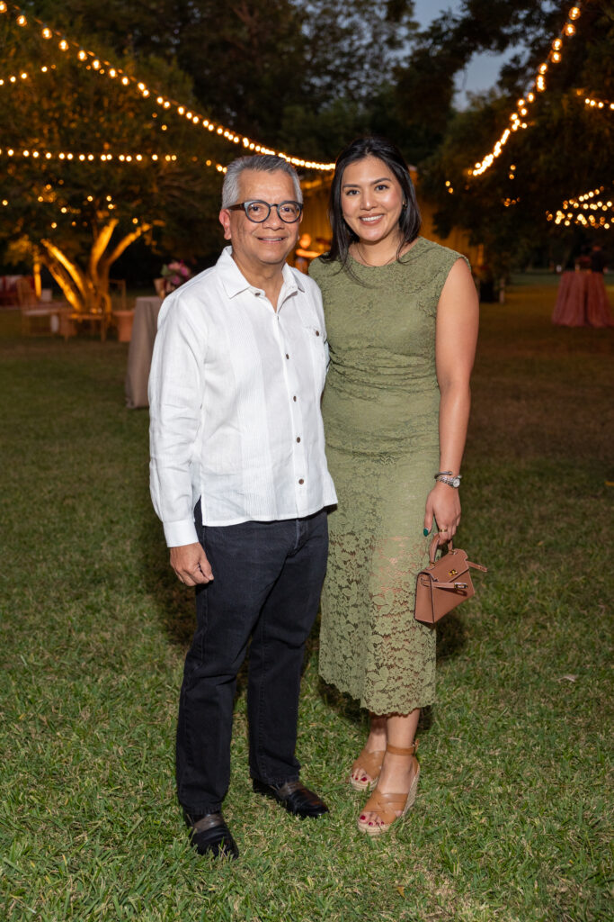 David Ruiz, Arielle Zolyvar at The Menil Collection 'Party in the Park.' (Photo by Jenny Antill)