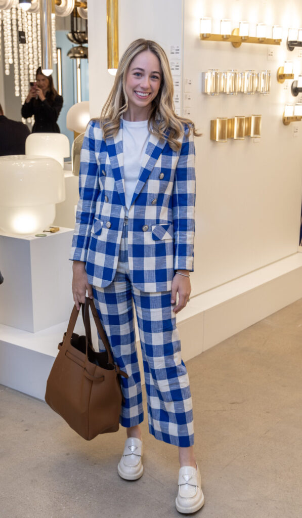 Elaina Fagan Darden at Visual Comfort & Co (Photo by Jordan Geibel)