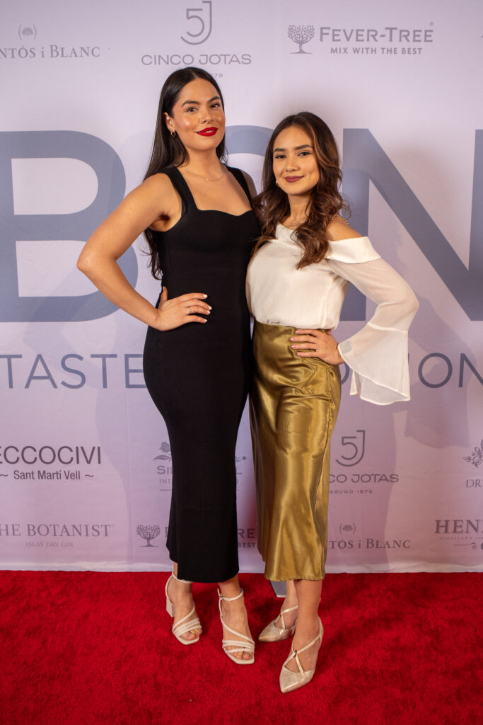 Eugenia Ledesma, Emely Medrano at BCN Taste & Tradition's celebration of 10 years and a Michelin star