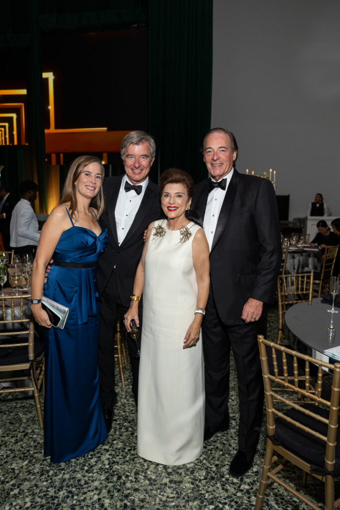Eva Burmeister & Christian Schornichm Dancie & Jim Ware at the Museum of Fine Arts, Houston centennial celebration Grand Gala Ball. (Photo by Jenny Antill)