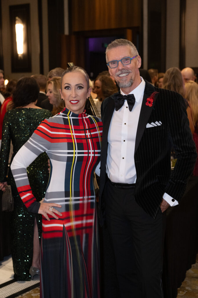 Evelyn MacLean & Steve Quick at the British American Foundation of Texas gala (Photo by Wilson Parish)