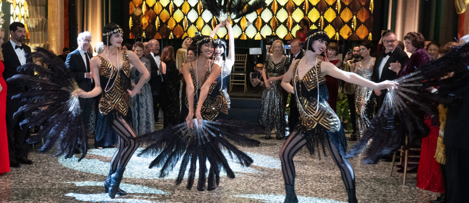 Astarte Creative dancers from New York add a 1920's flourish to the Museum of Fine Arts, Houston Grand Gala Ball (Photo by Jenny Antill)