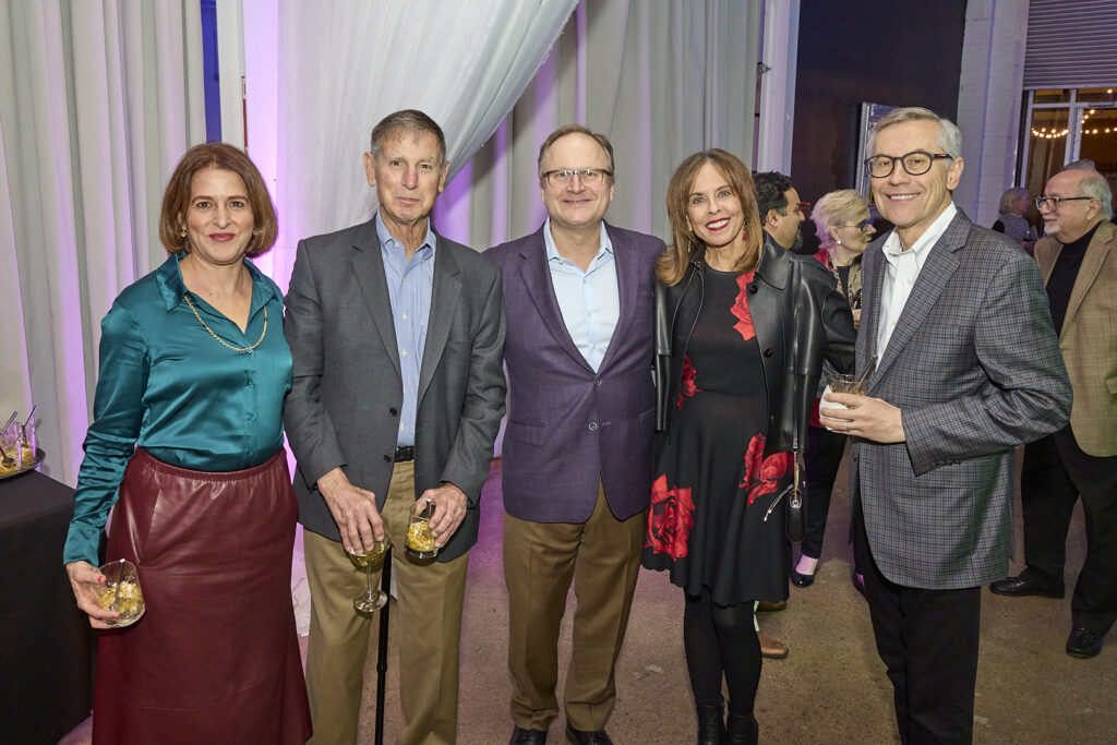  Gabrielle Kurlander, Jim Nugent, Christopher Street, Deborah McMurray, and Glen Davison (Photo by Nate Rehlander)