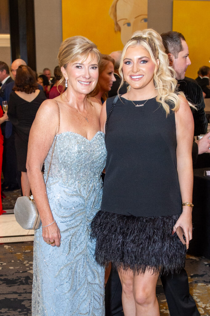 Gill Mallon, Laura Mallon at the British American Foundation of Texas gala (Photo by Jacob Power)