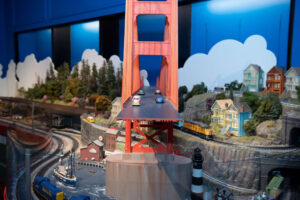 Golden Gate Bridge Trainscape (Photo by Tamytha Cameron Photography)