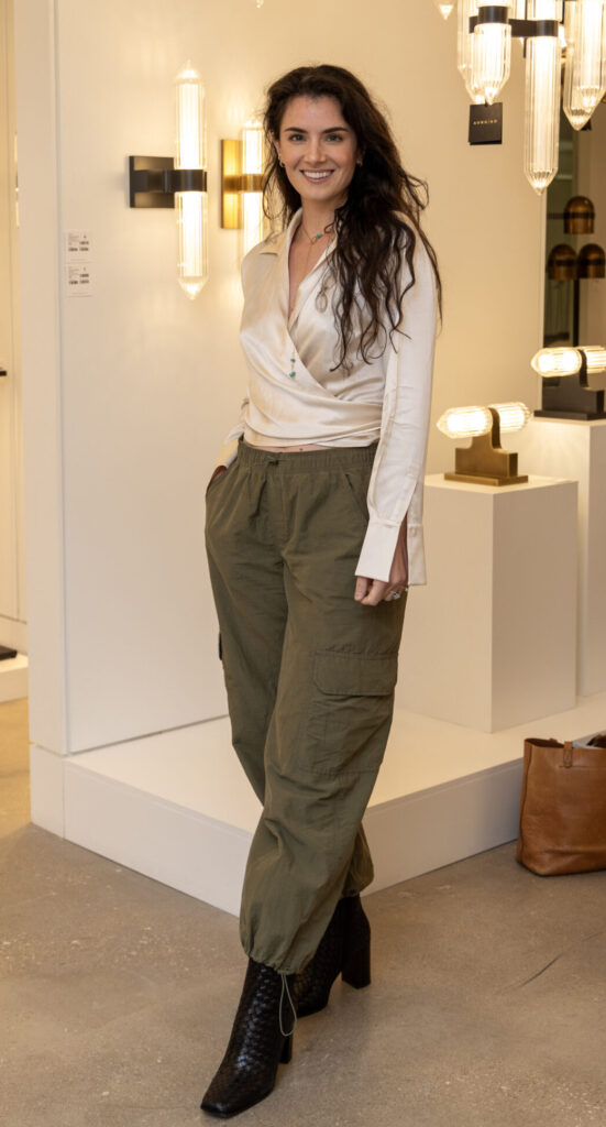 Haley Bowen at Visual Comfort & Co (Photo by Jordan Geibel)