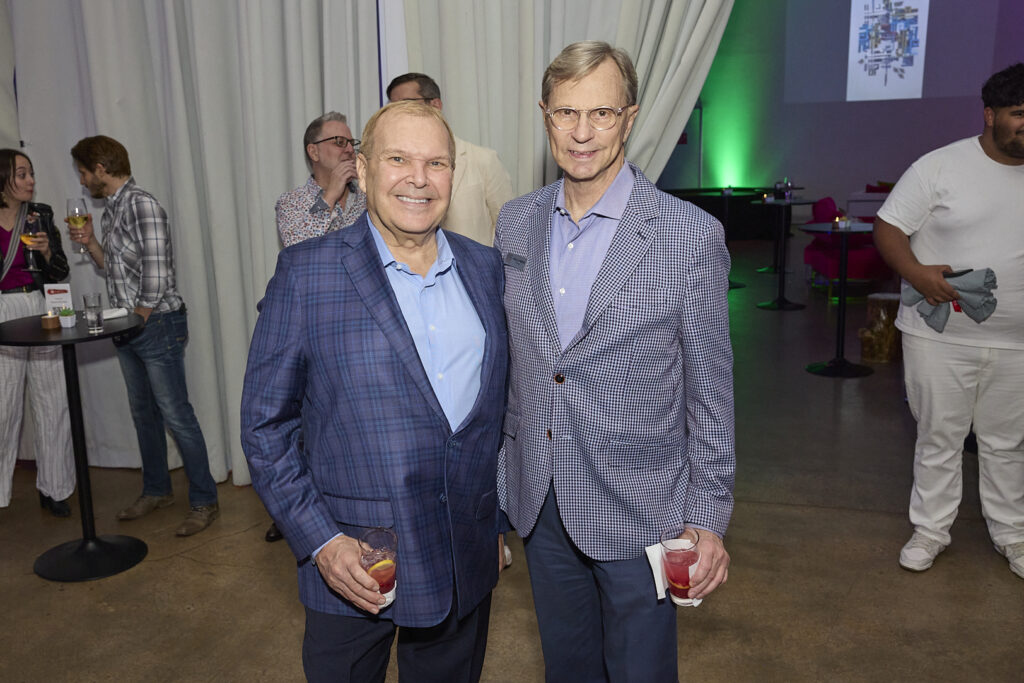 Herb Weischel and Phil Clemmons (Photo by Nate Rehlander)