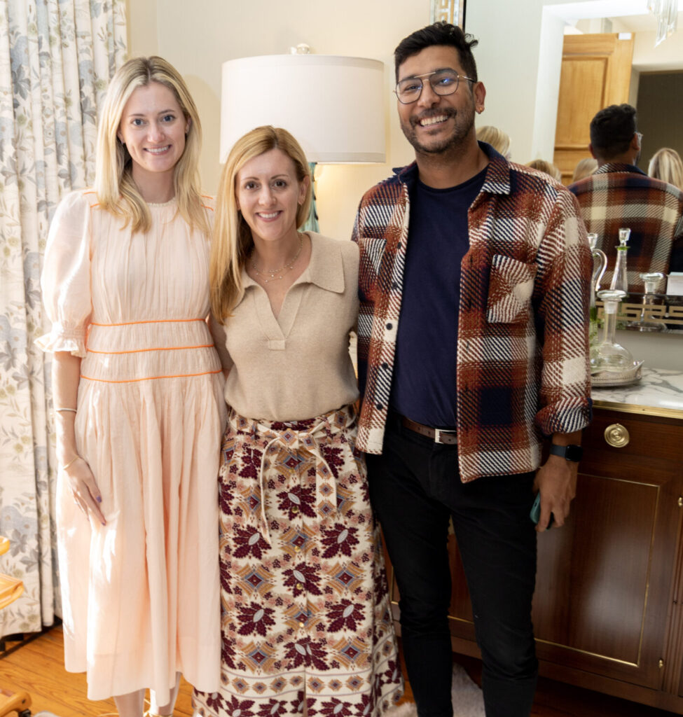 Holland Wiles, Jennifer Charles, Drew Hamner at Jan Showers (Photo by Jordan Geibel)