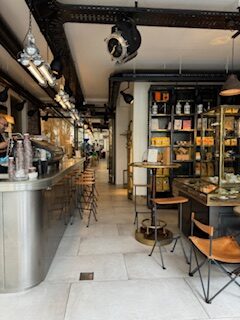 Alain Ducasse's Manufacture Café serves high-quality, full-bodied coffees. (Photo by Donatella Benckenstein)