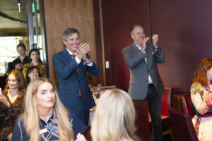 Jim Brown, Jeff Fehlis (Photo by Tamytha Cameron)