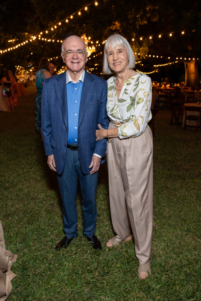 John & Julie Cogan at The Menil Collection 'Party in the Park.' (Photo by Jenny Antill)