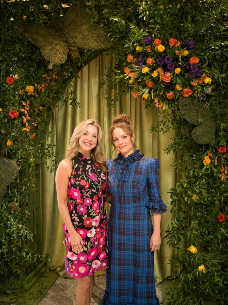 Julie Finck, Kimberly Williams-Paisley at the Barbara Bush Houston Literacy Foundation’s  Power of Literacy Luncheon (Photo by Daniel Ortiz)
