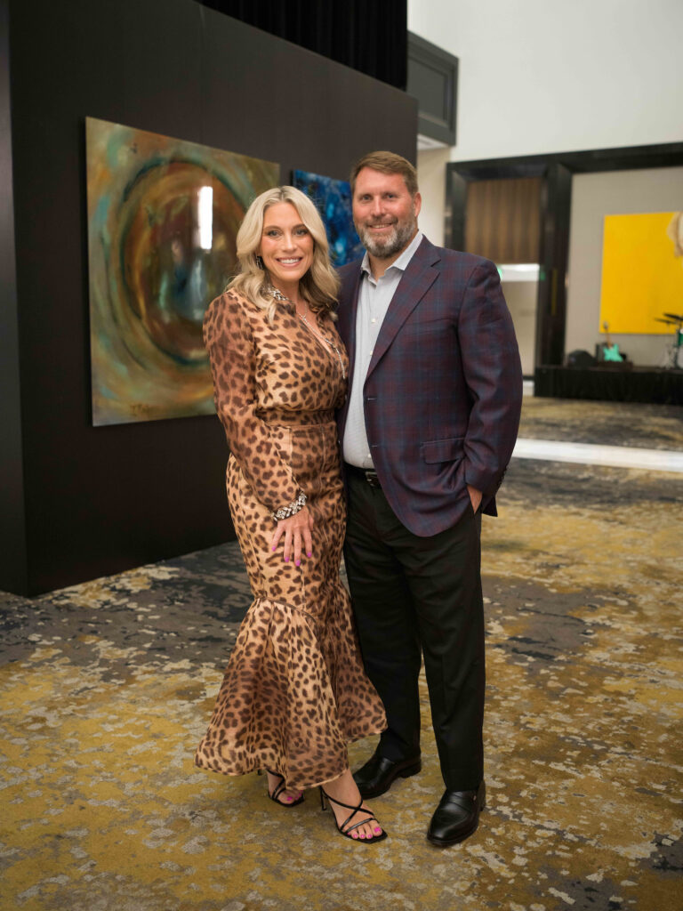 Kristen & Chris Collins at he Arts of Healing gala (Photo by Daniel Ortiz)