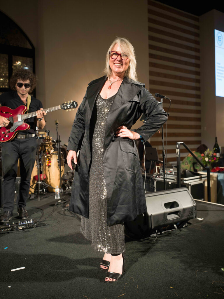 Singer Kristine Mills at the Dress for Success Houston gala