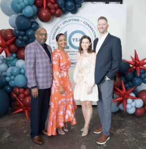 Larry McDuffie, Melkeya McDuffie, Alison and Brent Johnson