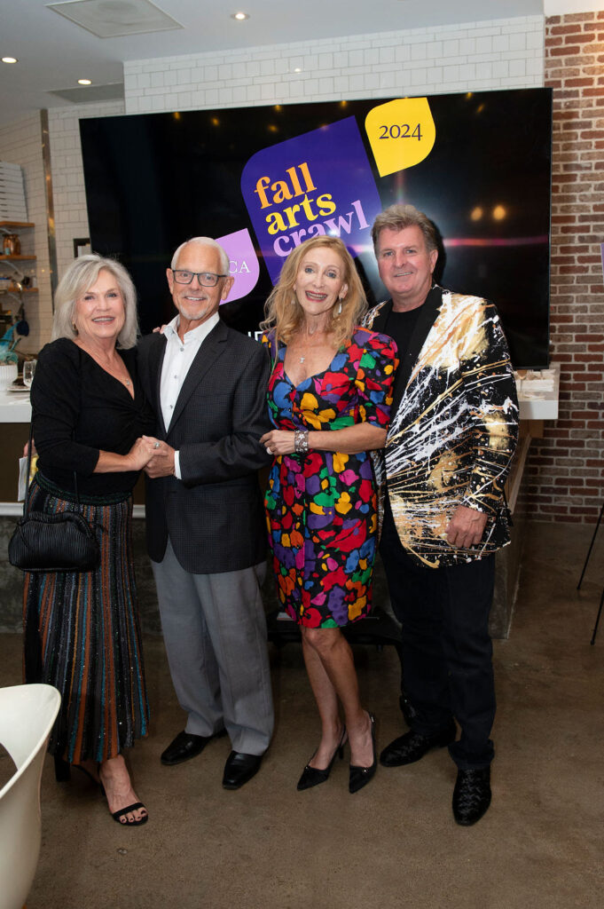 Laura and Frank Holaday with Anne Davidson and Daniel Fitzgerald (Photo by Tamytha Cameron Photography)