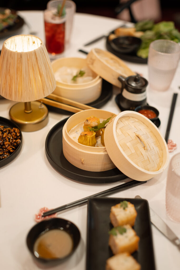 There are several kinds of dumplings to try on the Le PasSage menu. (Photo by BECKLEY)
