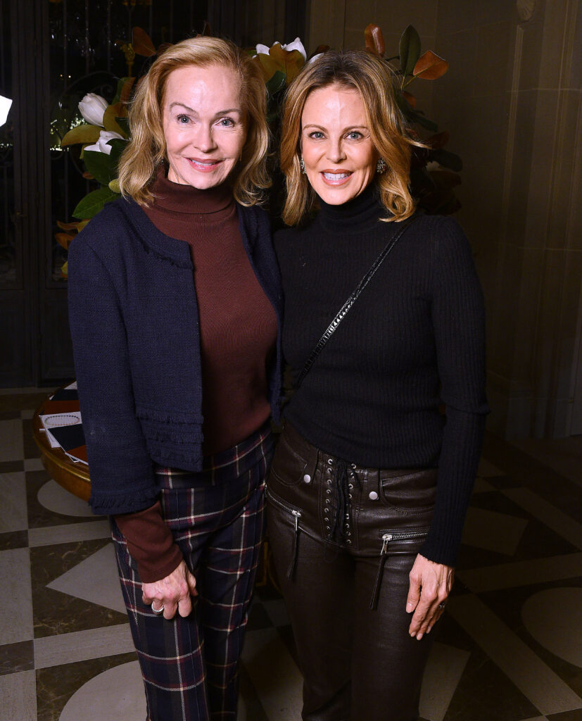 Alice Mosing, Elizabeth Petersen at the Tenenbaum Jewelers celebration of the Robert Procop collection (Photo by Dave Rossman)