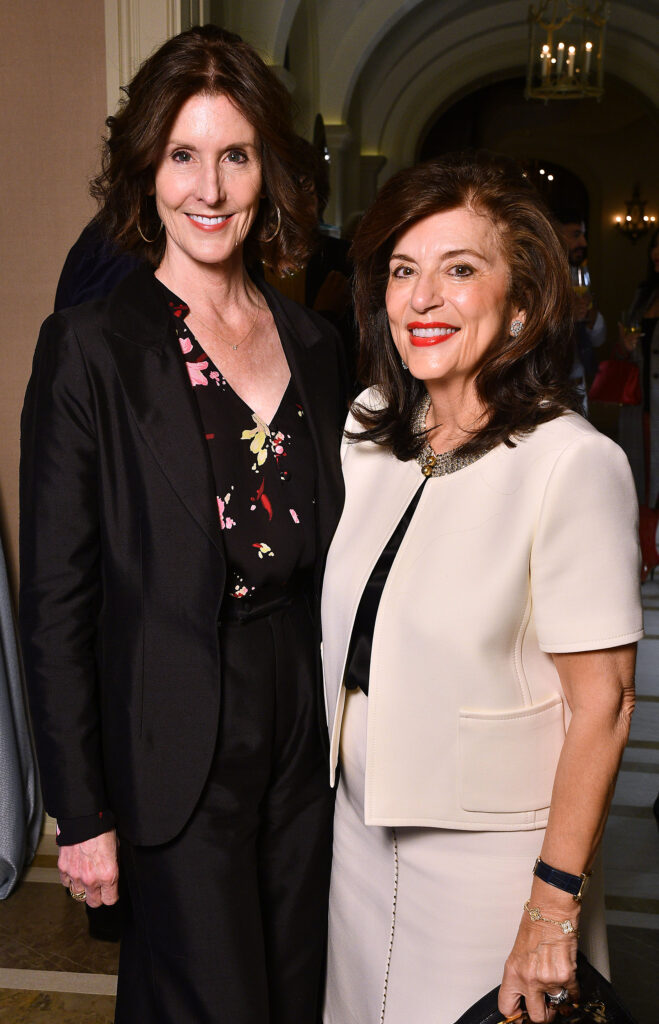 Phoebe Tudor, Dancie Ware  at the Tenenbaum Jewelers celebration of the Robert Procop collection (Photo by Dave Rossman)