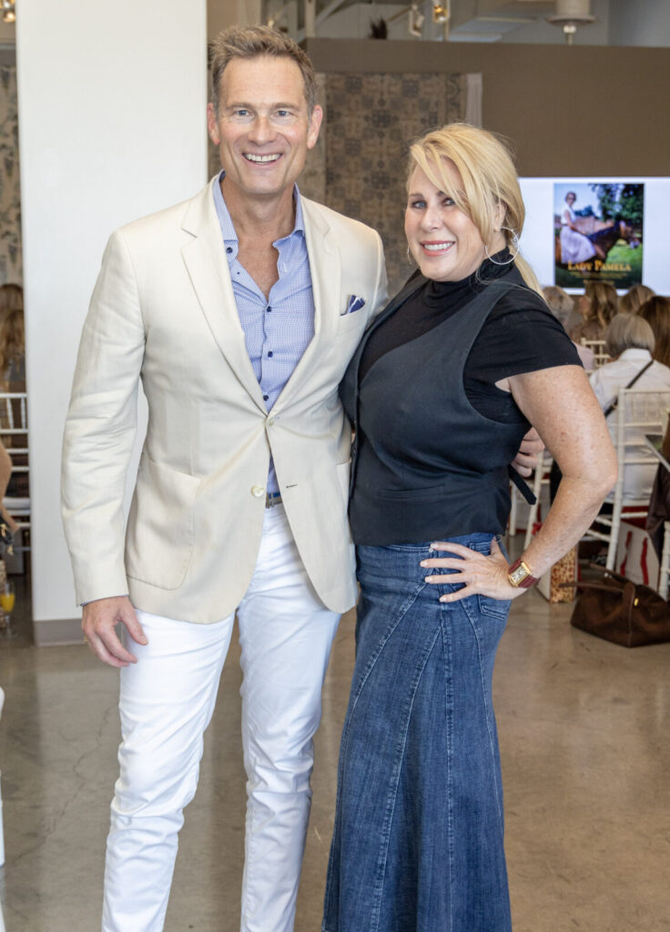 Lloyd Princeton, Joani White at Cowtan & Tout (Photo by Jordan Geibel)