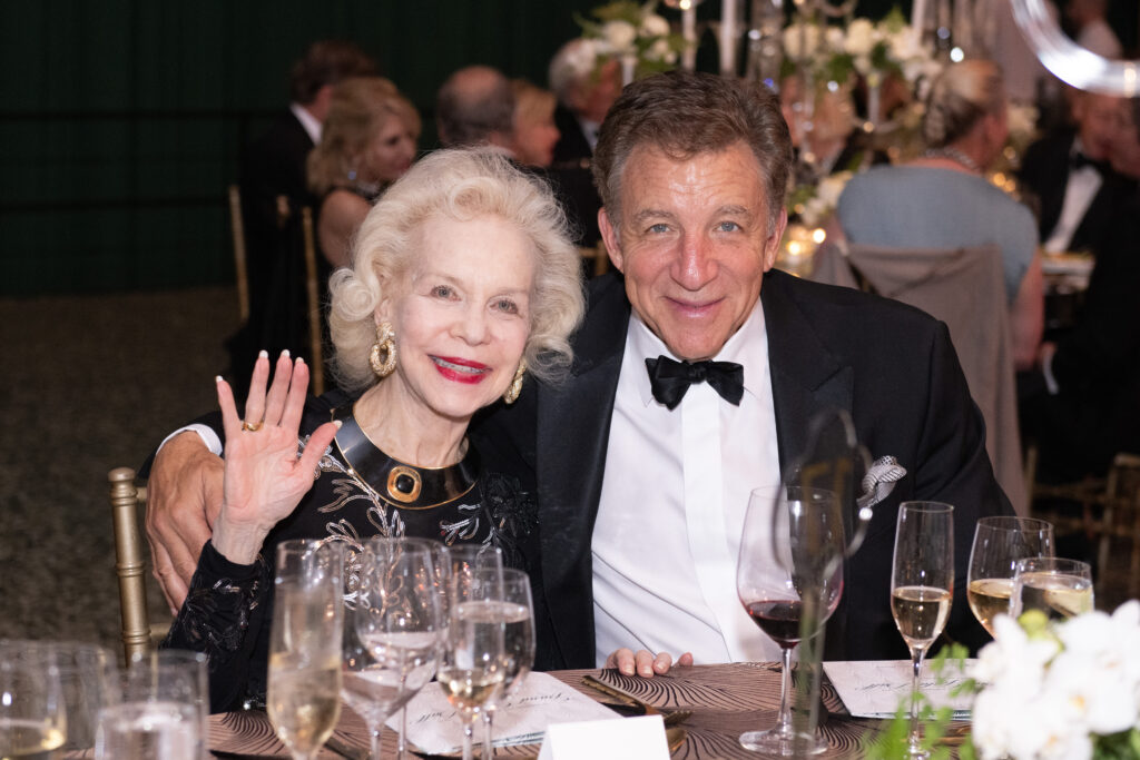 Lynn Wyatt, Steve Wyatt at the Museum of Fine Arts, Houston centennial celebration Grand Gala Ball. (Photo by Jenny Antill)