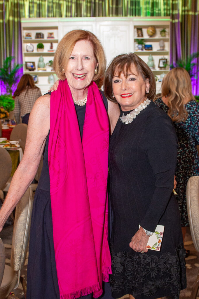 Martha Adger Madget, Cathy Cleary at the Barbara Bush Houston Literacy Foundation’s Power of Literacy Luncheon (Photo by Jacob Power)
