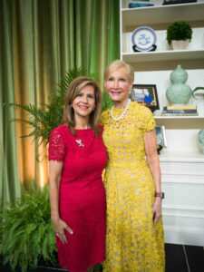 Mehrnaz Gill and Diane Gendel; Photo by Daniel Ortiz