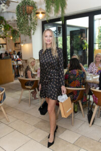 Model in Sandro at Partners Card Brunch and Fashion Preview (Photo by Tamytha Cameron)