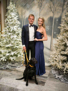 Nick and Allison Boulle with Belle photo Daniel Ortiz