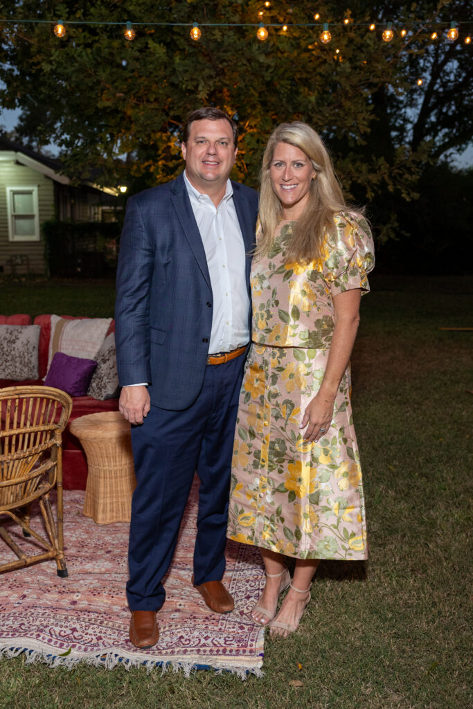 Park and Louise Carter at The Menil Collection 'Party in the Park.' (Photo by Jenny Antill)