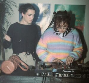 DJs Nightgirl and Belial