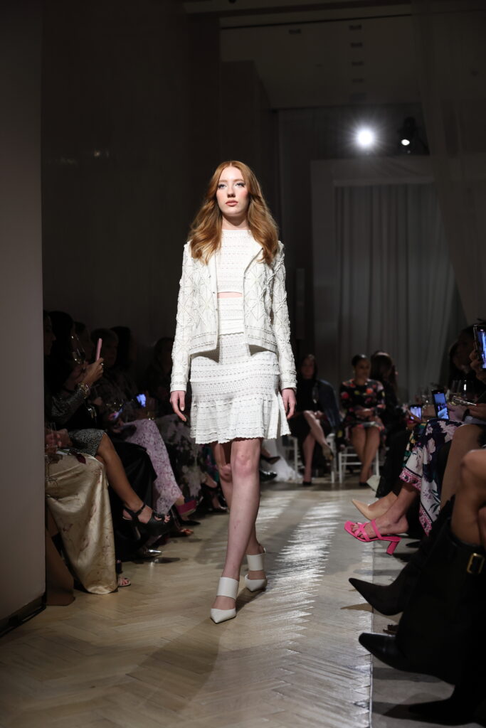 Floral frocks from the Christy Lynn Lee Spring 2025 Collection (Photo by Quy Tran)