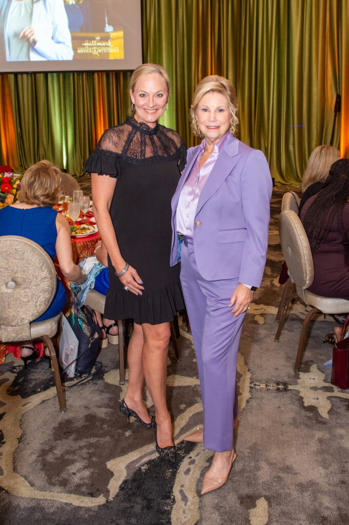 Rachel Regan, Deborah Stavis at the Barbara Bush Houston Literacy Foundation’s  Power of Literacy Luncheon (Photo by Jacob Power)