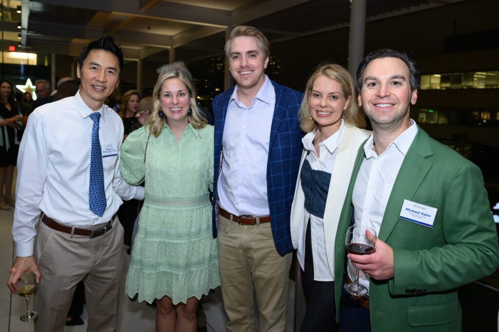 Richard Wang, M.D., Ph.D. (past DocStar), Megan Shepherd, Cameron Shepard, Kate Morris, Michael Kahn (Photo by Ren Morrison and Scott Booth)