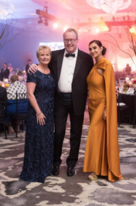 Robie and Dr Randy Stenoien and Dr Hoda Sana photo by Daniel Ortiz