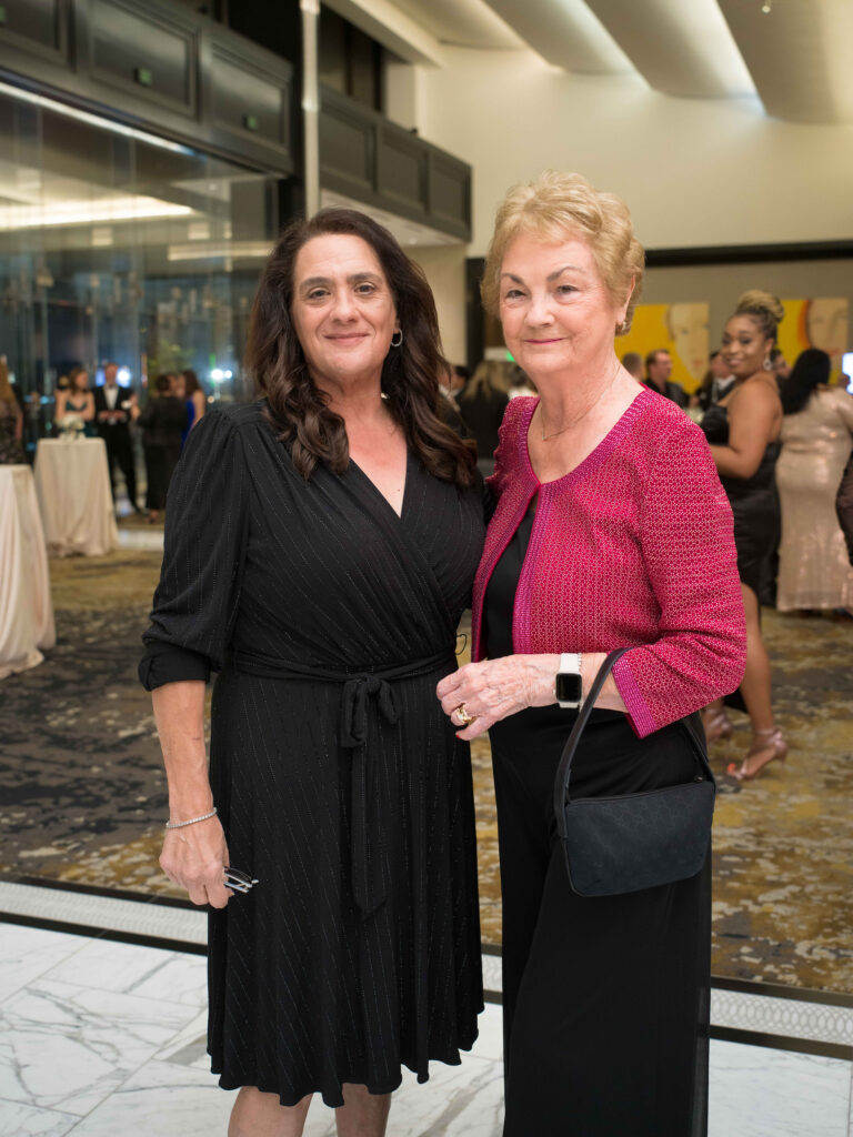 Sandi Mercado, Jackie Clark at Citizens for Animal Protection 'Celebrity Paws Gala' (Photo by Daniel Ortiz)