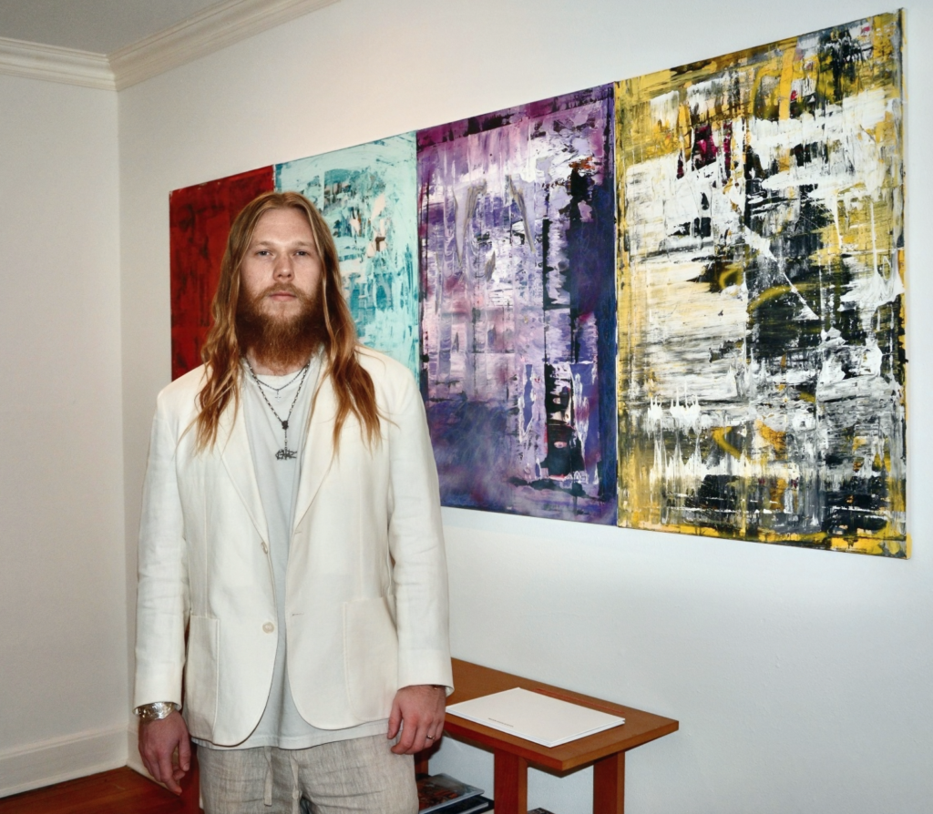 New York-based, Houston-raised artist Preston Douglas Boyer's “COUTUME” is on view through December 21, at Ruby Projects. (Photo courtesy of Preston Douglas Boyer)