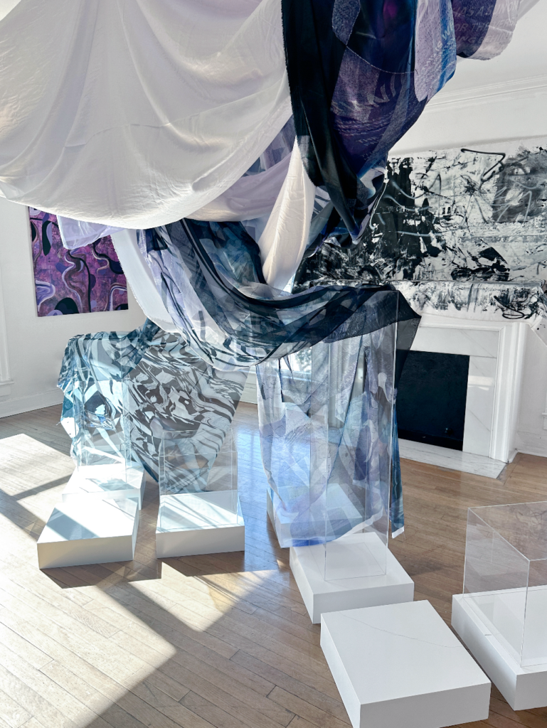 Preston Douglas Boyer's "The Process of Promise," 2024, another work made in collaboration with Houston interior designer Marissa Reynolds (Photo by Preston Douglas Boyer)