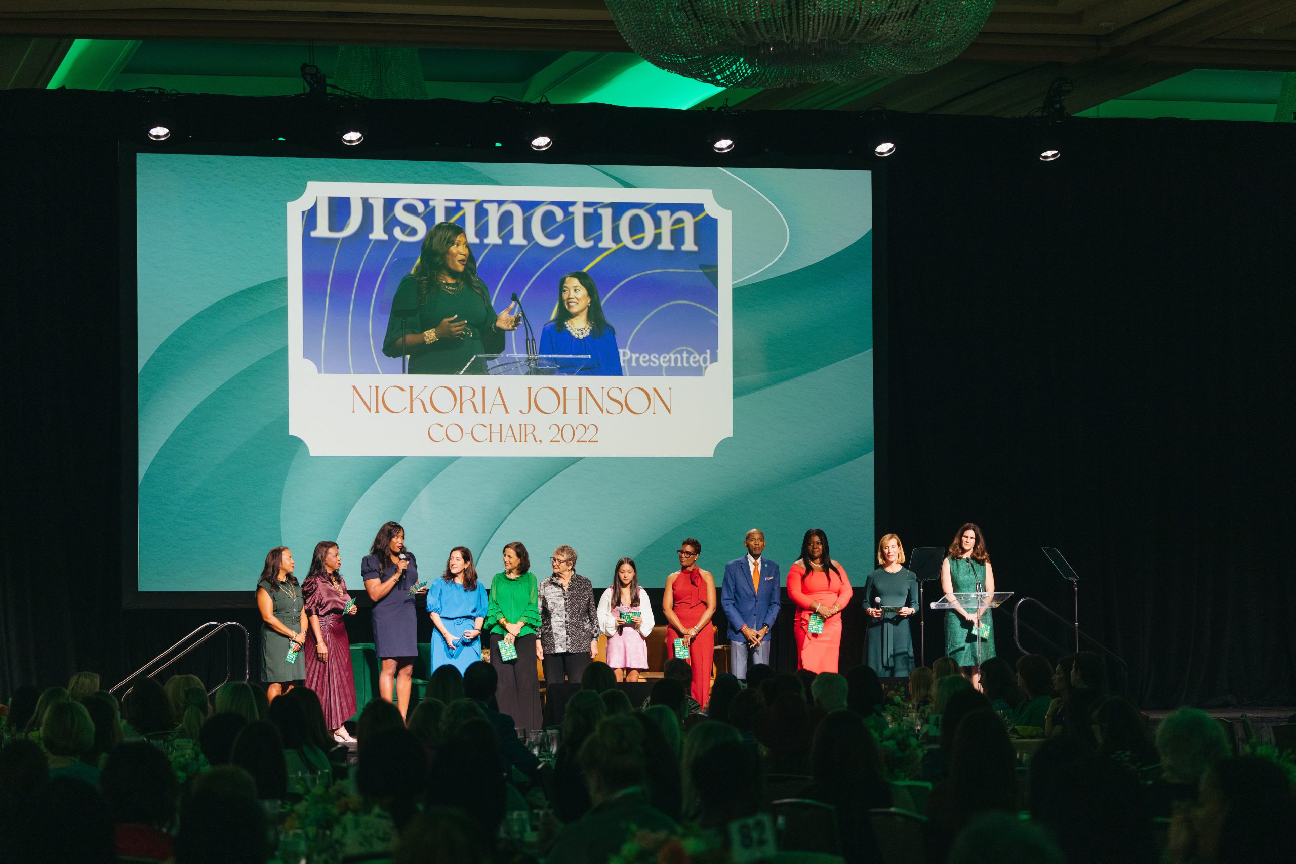 Speeches by Michelle Thomas, Tracey LaRossiliere, Nickoria Johnson, Carmen Yung, Carol Goglia, Sharon King, Ali Lopez, Jennifer Stimpson, Roland Parrish, Dee Brown, Anne Motsenbocker, Elizabeth Gambrell (Photo by Shelbie Whitten – Whitten Media)