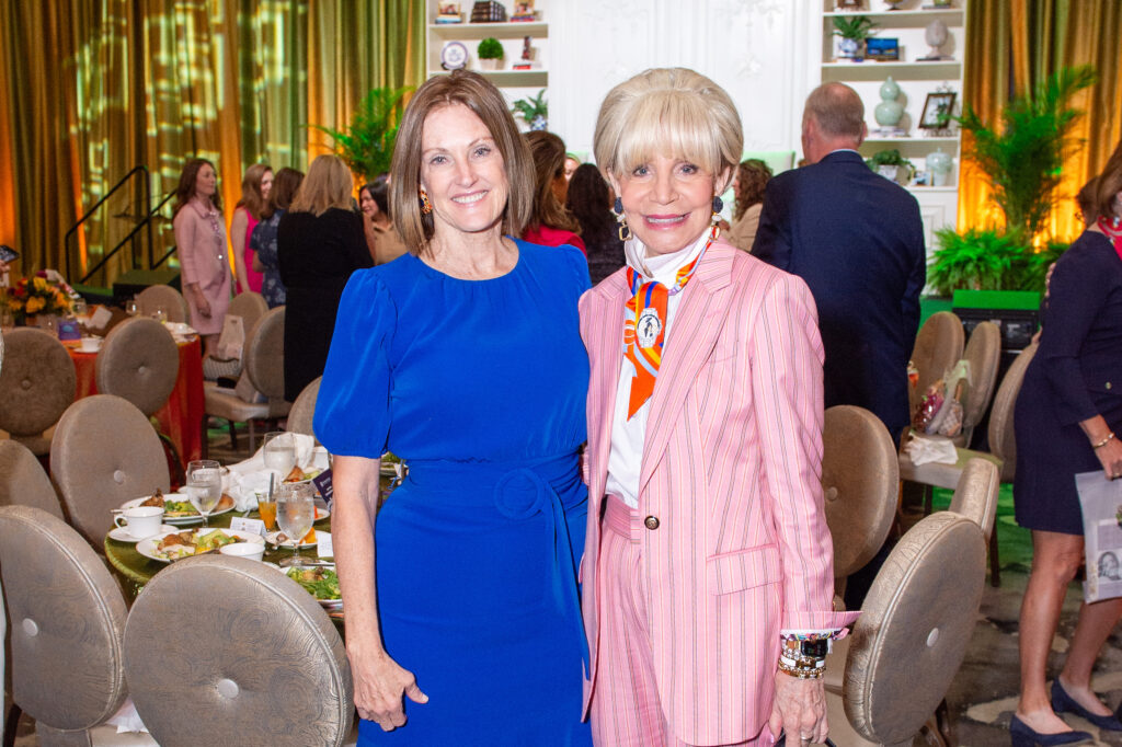 Stephanie Tsuru and Leisa Holland-Nelson Bowman at the Barbara Bush Houston Literacy Foundation’s Power of Literacy Luncheon (Photo by Jacob Power)